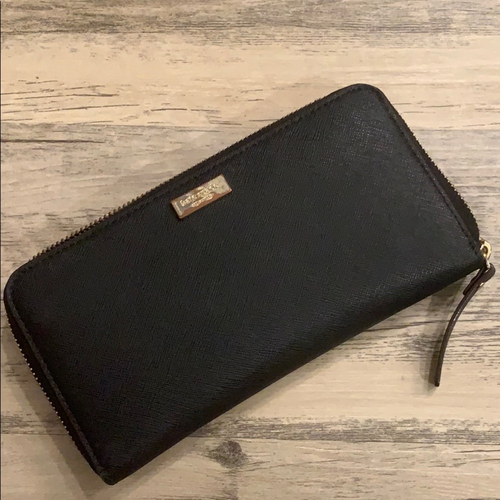 Kate Spade black wallet